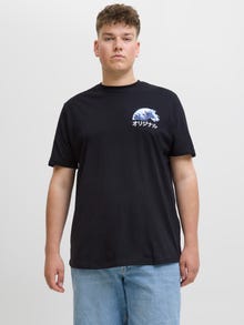 Jack & Jones Plus Size T-shirt -Black - 12282197