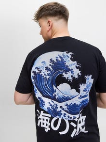 Jack & Jones Plus Size T-shirt -Black - 12282197
