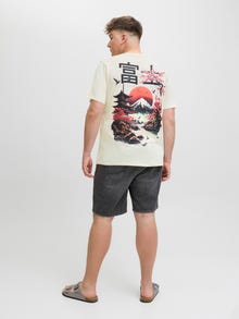 Jack & Jones Plus Size T-shirt -Antique White - 12282197