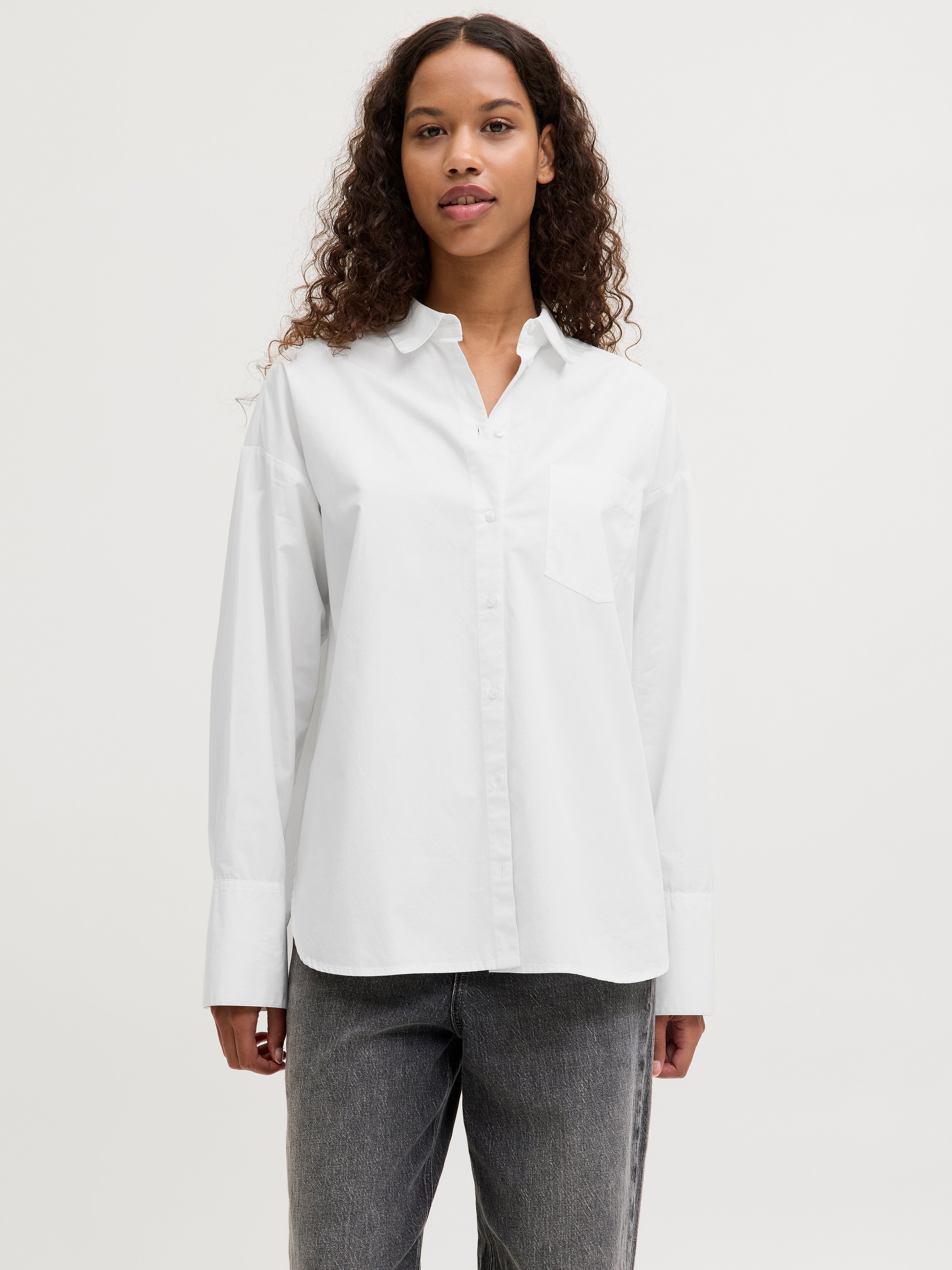 Jxhenna Popelin Hemd