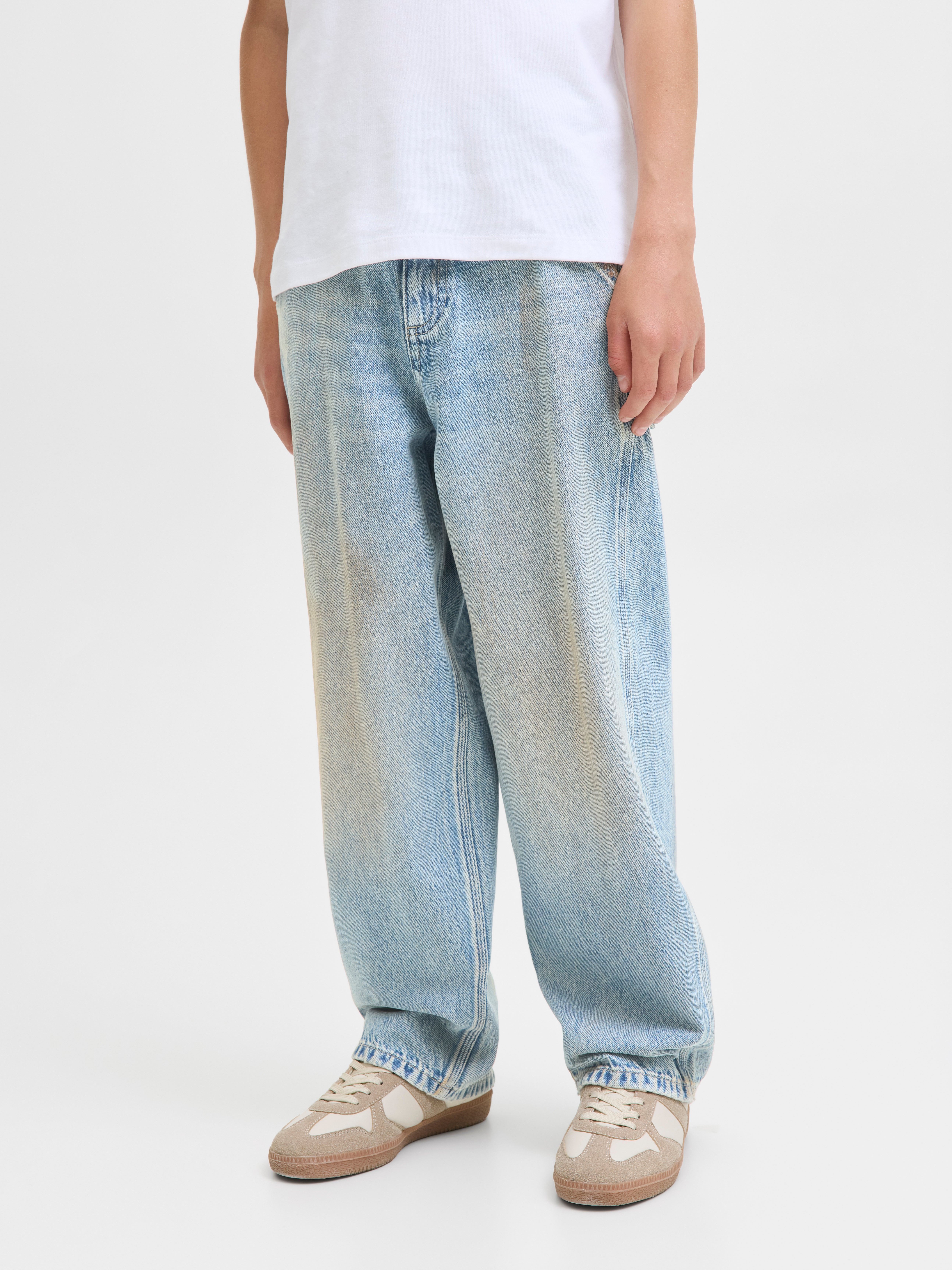 Jjialex Jjcarpenter Sq 471 Jnr Baggy Fit Jeans Junior