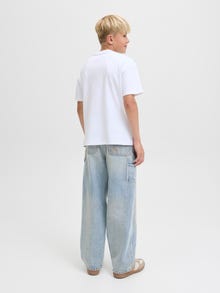 Jack & Jones JJIALEX JJCARPENTER SQ 471 JNR Jeans i baggy fit Junior -Blue Denim - 12282241