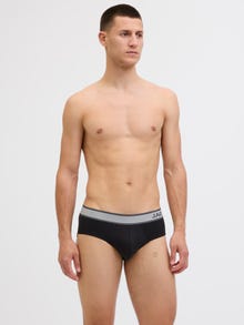 Jack & Jones 3-balení Slipy -Black - 12282264