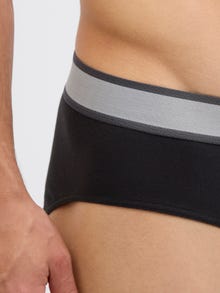 Jack & Jones 3-balení Slipy -Black - 12282264