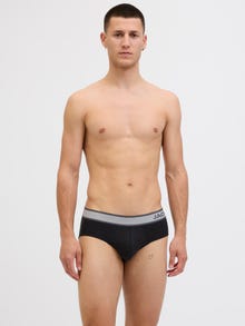 Jack & Jones 3-balení Slipy -Black - 12282264