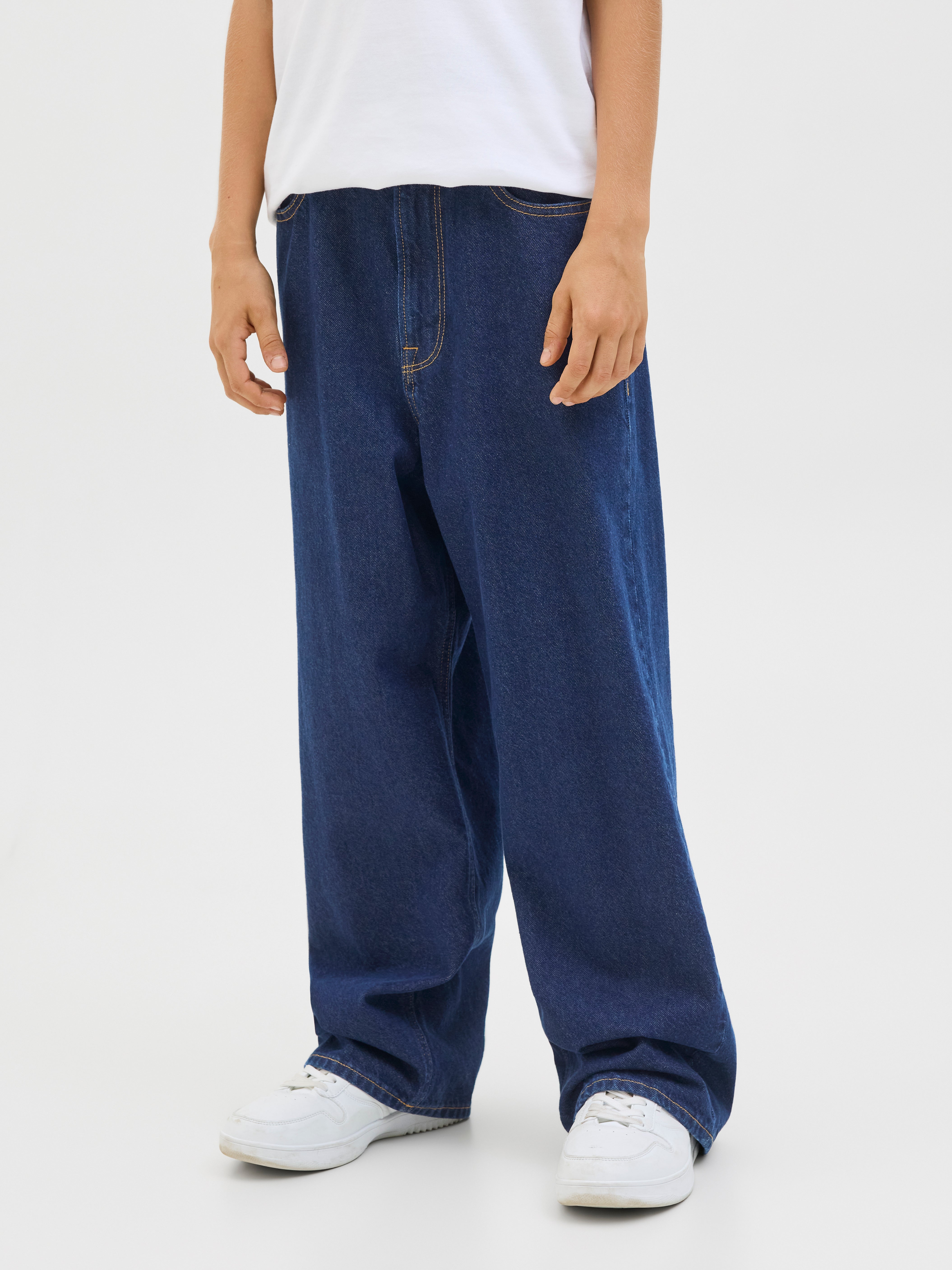 Thumbnail - Jjiron Jjoriginal Sq 209 Jnr Extra Baggy Fit Jeans Junior