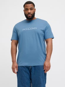 Jack & Jones Plus Size T-shirt -Quiet Harbor - 12282294