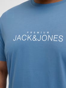 Jack & Jones Plus Size T-shirt -Quiet Harbor - 12282294