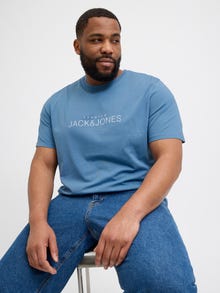 Jack & Jones Plus Size T-shirt -Quiet Harbor - 12282294