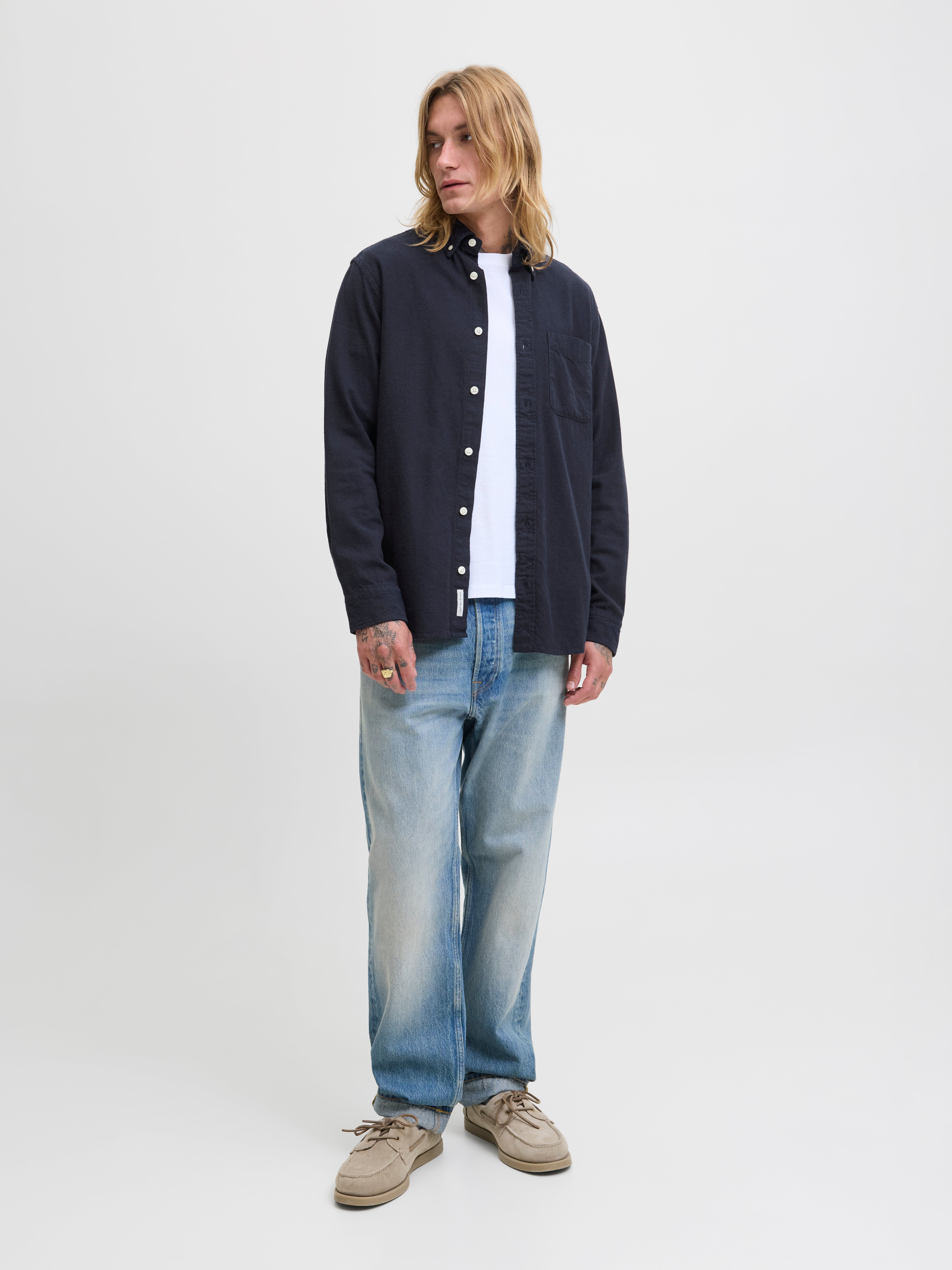 Thumbnail - Regular Fit Freizeithemd