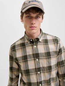 Jack & Jones Regular Fit Hemd -Peat - 12282354