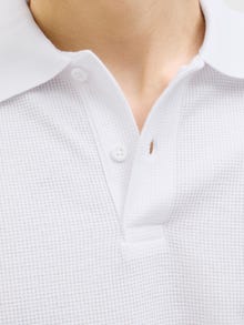 Jack & Jones Paquete de 2 Polo Liso Decote aberto -White - 12282373