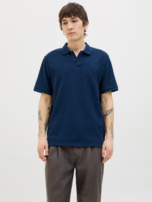 Jack & Jones Paquete de 2 Polo Liso Decote aberto -White - 12282373