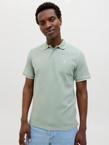 Jack & Jones 2-pack Plain Polo -Iceberg Green - 12282373