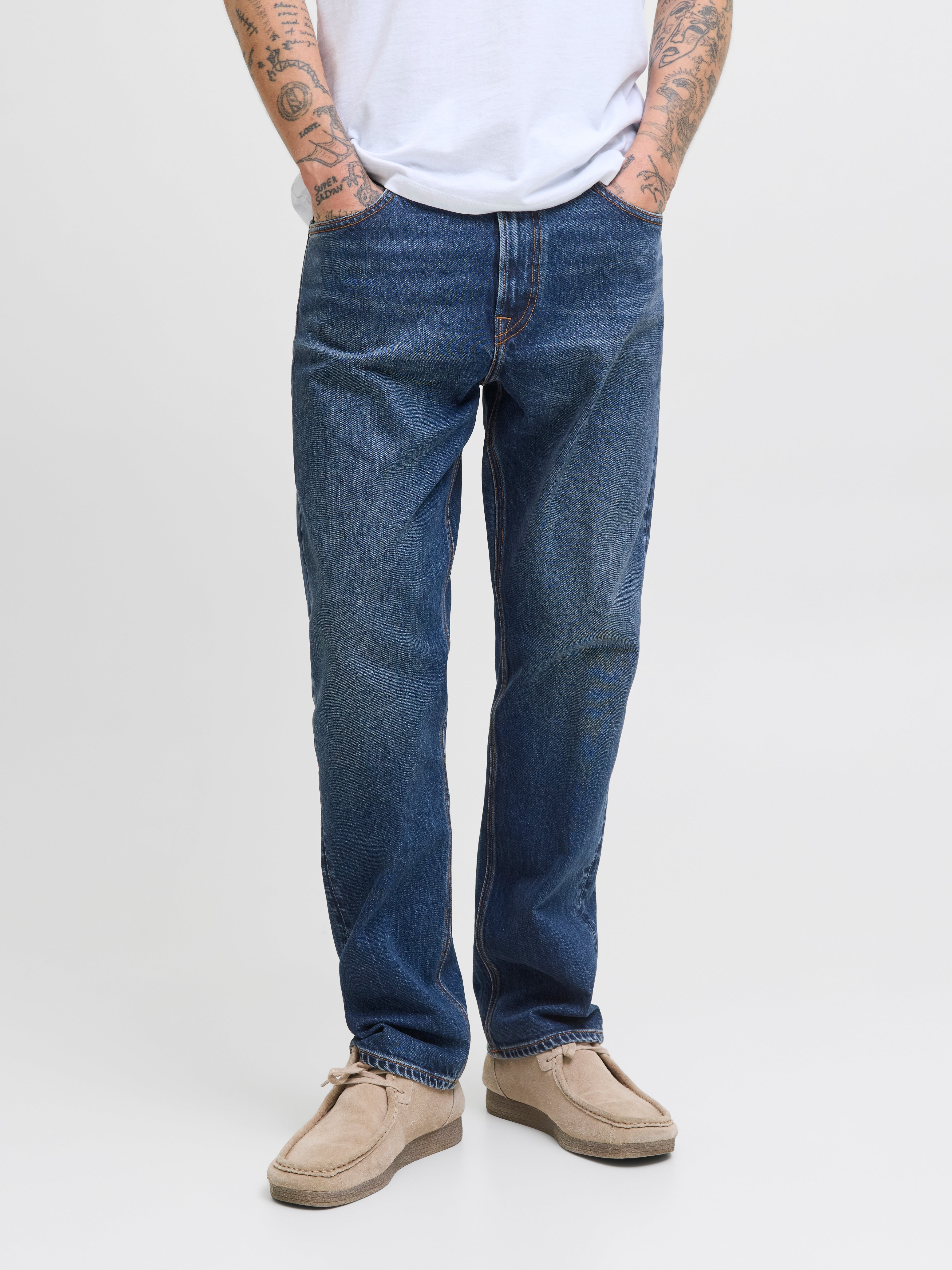 Thumbnail - Jjichris Jjclassic Am 440 Noos Relaxed Fit Jeans
