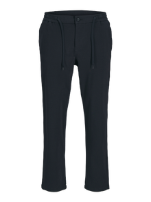 Jack & Jones Avsmalnande passform Byxor med morotspassform -Dark Navy - 12282533