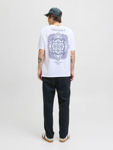 Jack & Jones Avsmalnande passform Byxor med morotspassform -Dark Navy - 12282533