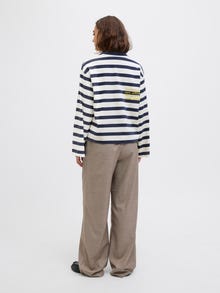JJXX JXLONA Langærmet T-shirt -Naval Academy - 12282544