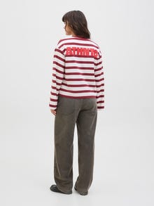JJXX JXLONA Longsleeved T-shirt -Cabernet - 12282544