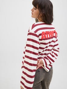 JJXX JXLONA Longsleeved T-shirt -Cabernet - 12282544