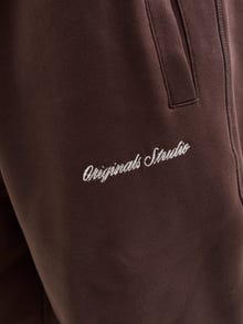 Jack & Jones Krój swobodny Spodnie o luźnym kroju -Deep Mahogany - 12282553
