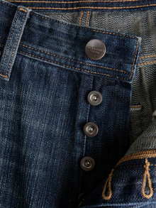 Jack & Jones JJITOBY JJORIGINAL GE 117 LN Jeans mit ausgestellter Passform -Blue Denim - 12282569