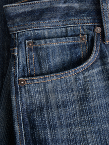 Jack & Jones JJITOBY JJORIGINAL GE 117 LN Jeans met wijd uitlopende pasvorm -Blue Denim - 12282569