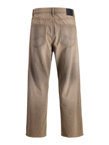 Jack & Jones JJIALEX JJORIGINAL SQ 074 Baggy fit jeans -Medium Brown Denim - 12282601