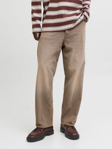 Jack & Jones JJIALEX JJORIGINAL SQ 074 Baggy fit jeans -Medium Brown Denim - 12282601