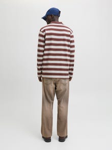 Jack & Jones JJIALEX JJORIGINAL SQ 074 Baggy fit jeans -Medium Brown Denim - 12282601