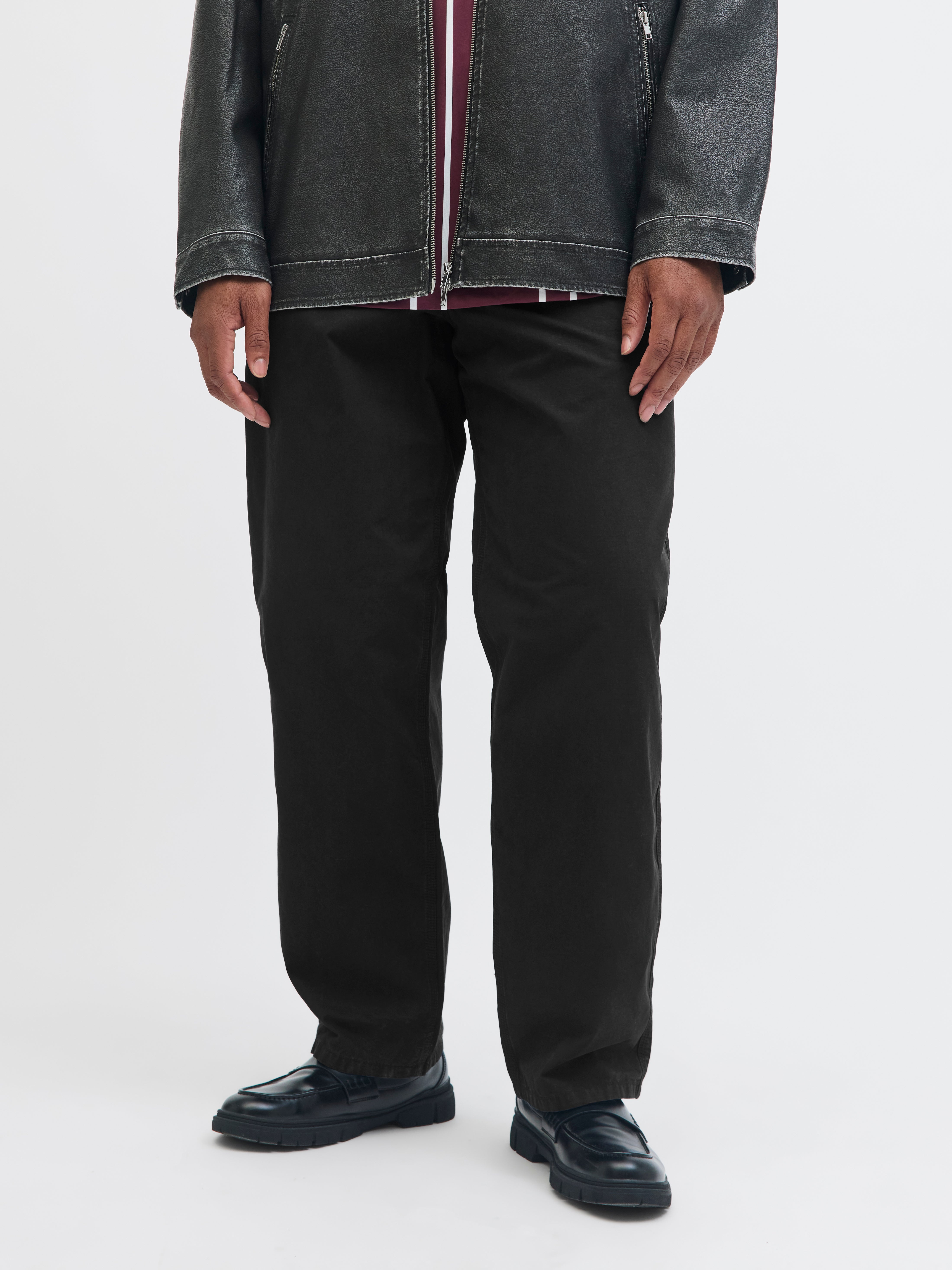 Plus Size Baggy Fit Chino Hose
