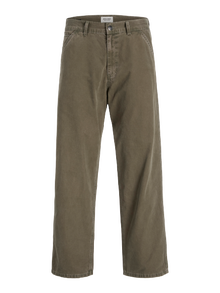 Jack & Jones Plus Size Baggy fit Chino Hose -Beluga - 12282634
