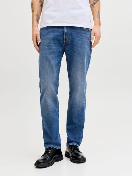 JACK & JONES JjiGlenn Slim Fit Jeans voor mannen, kleur: blauw, jeans/broek Nieuw: 33W / 34L JACK & JONES JjiGlenn Slim Fit Jeans voor mannen, kleur: blauw, jeans/broek Nieuw: 33W / 34L