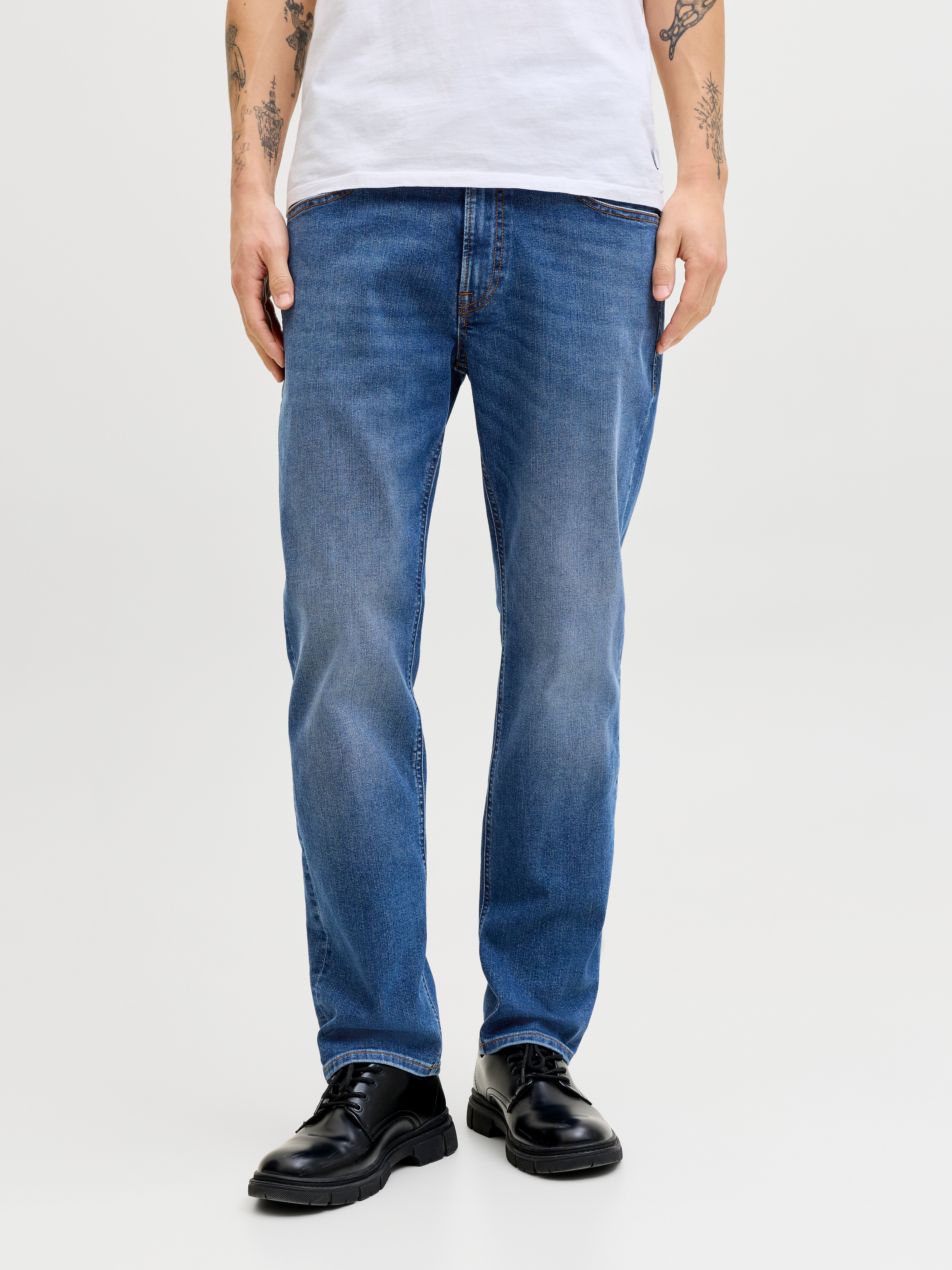 Thumbnail - Jjiclark Jjoriginal Sq 223 Noos Regular Fit Jeans