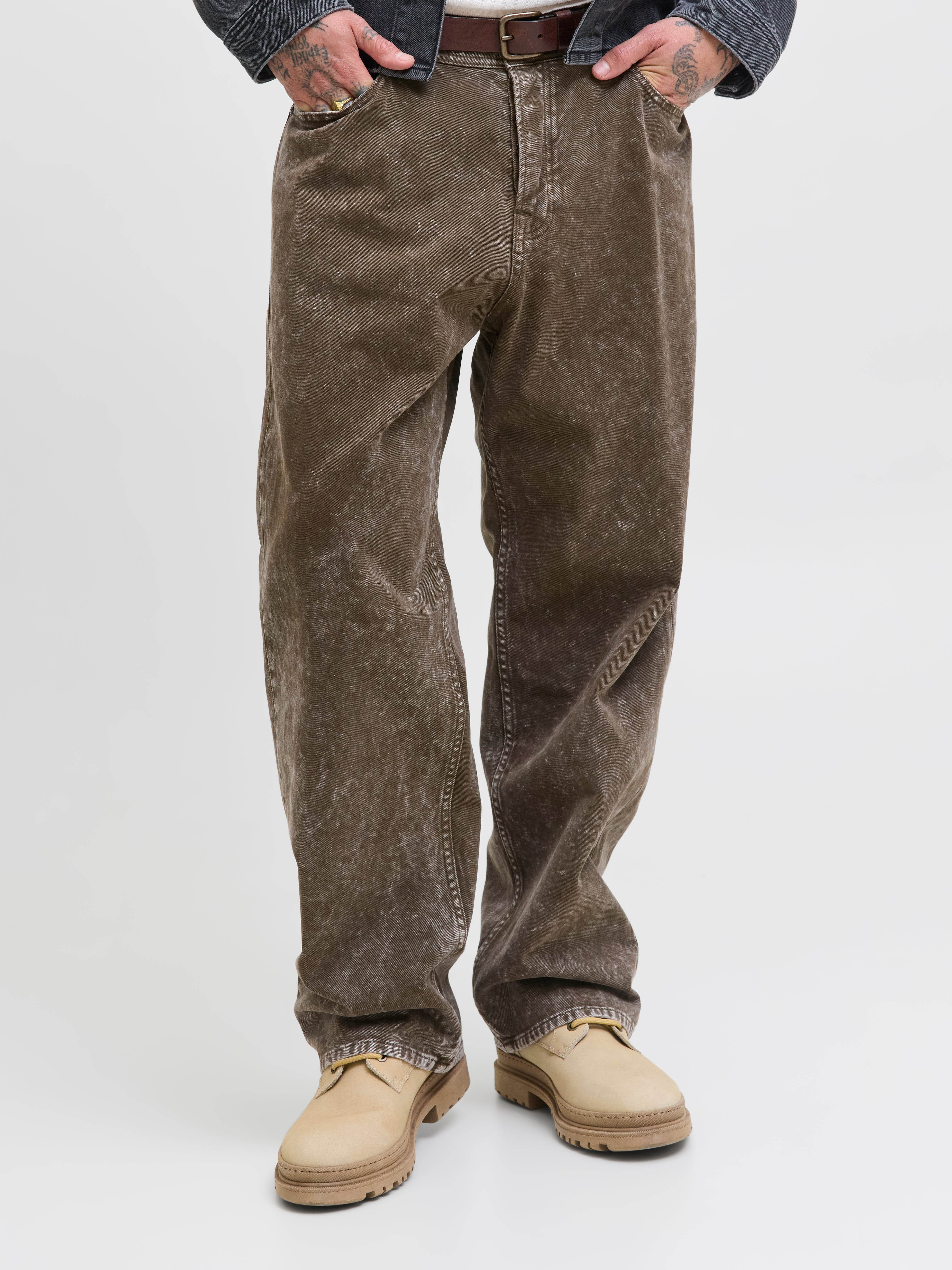 Wide Leg Fit Klassische Hosen