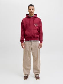 Jack & Jones Plačios klešnės Klasikinės kelnės -Crockery - 12282731