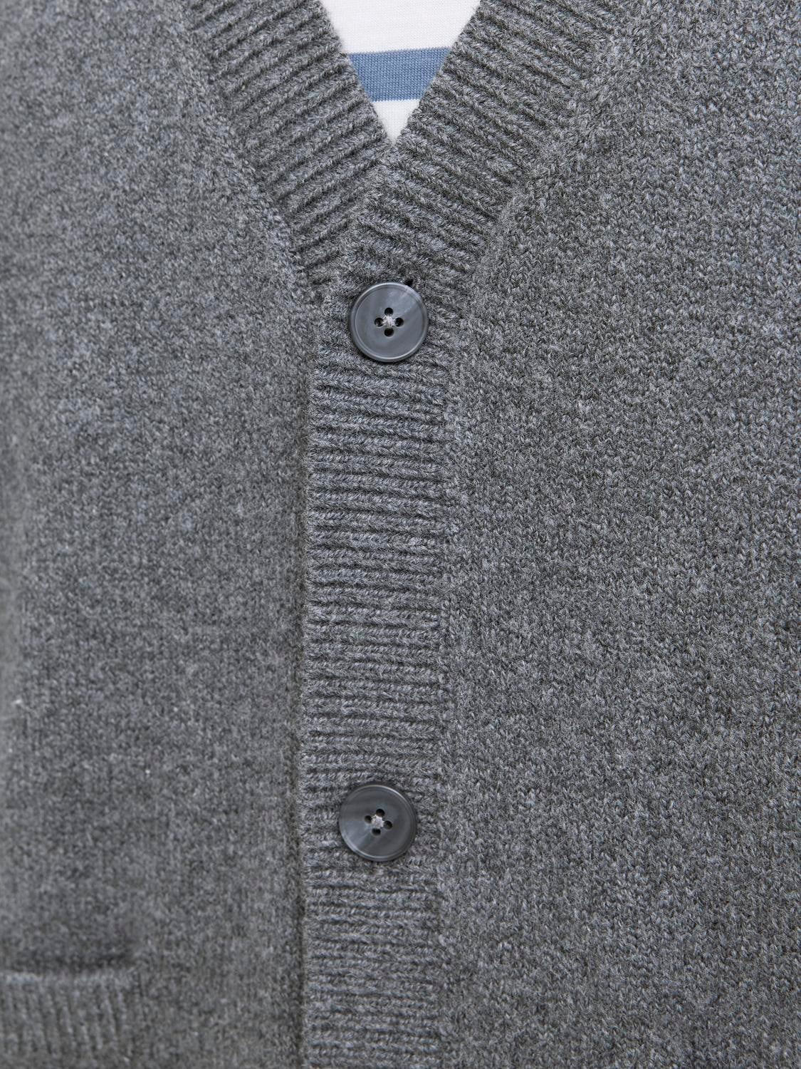 Strickjacke Dunkelgrau Jack Jones®