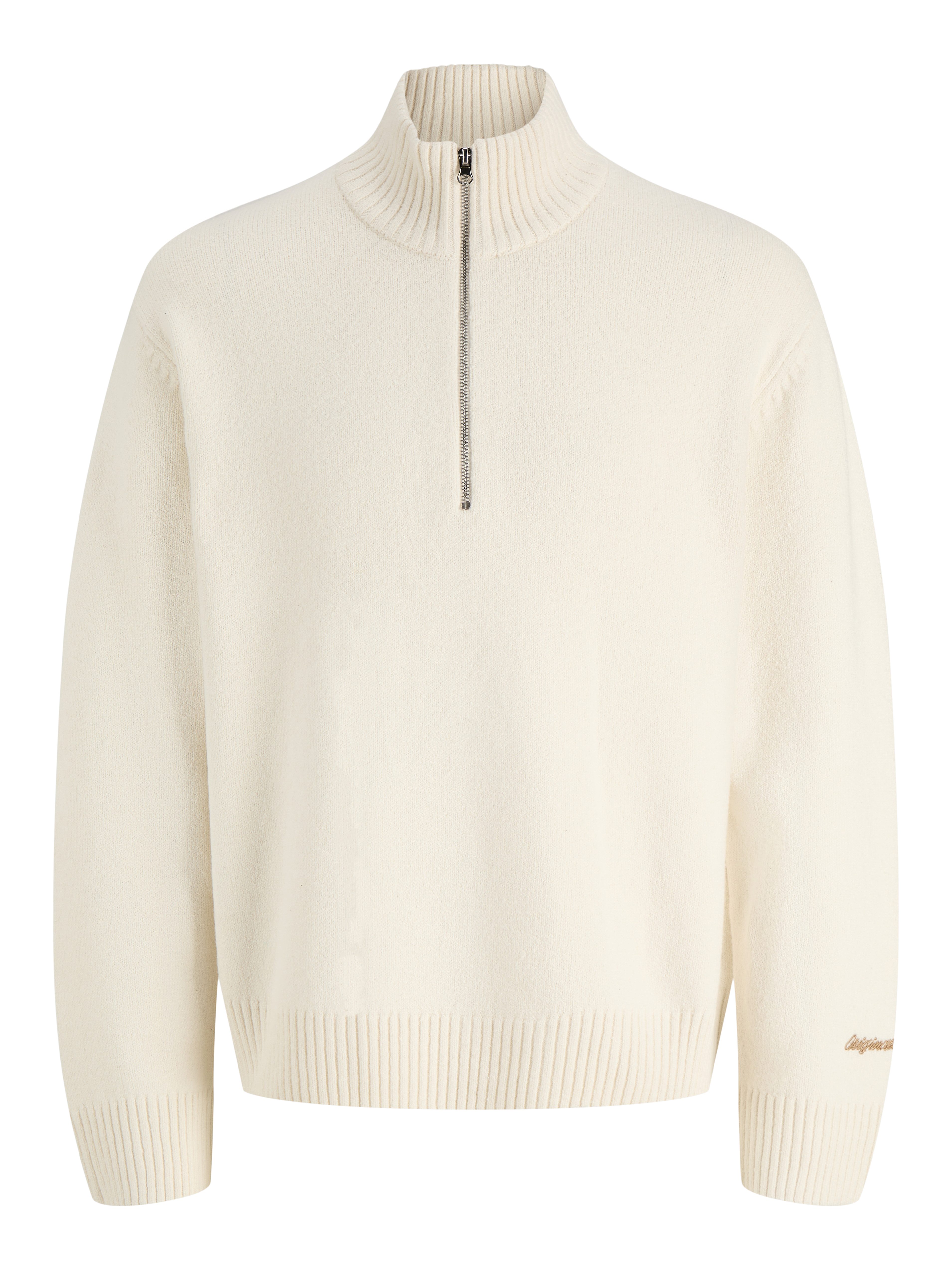 Thumbnail - Sweatshirt Mit Halbem Reißverschluss