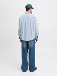 Jack & Jones Loose Fit Denim shirt -Light Blue Denim - 12282775