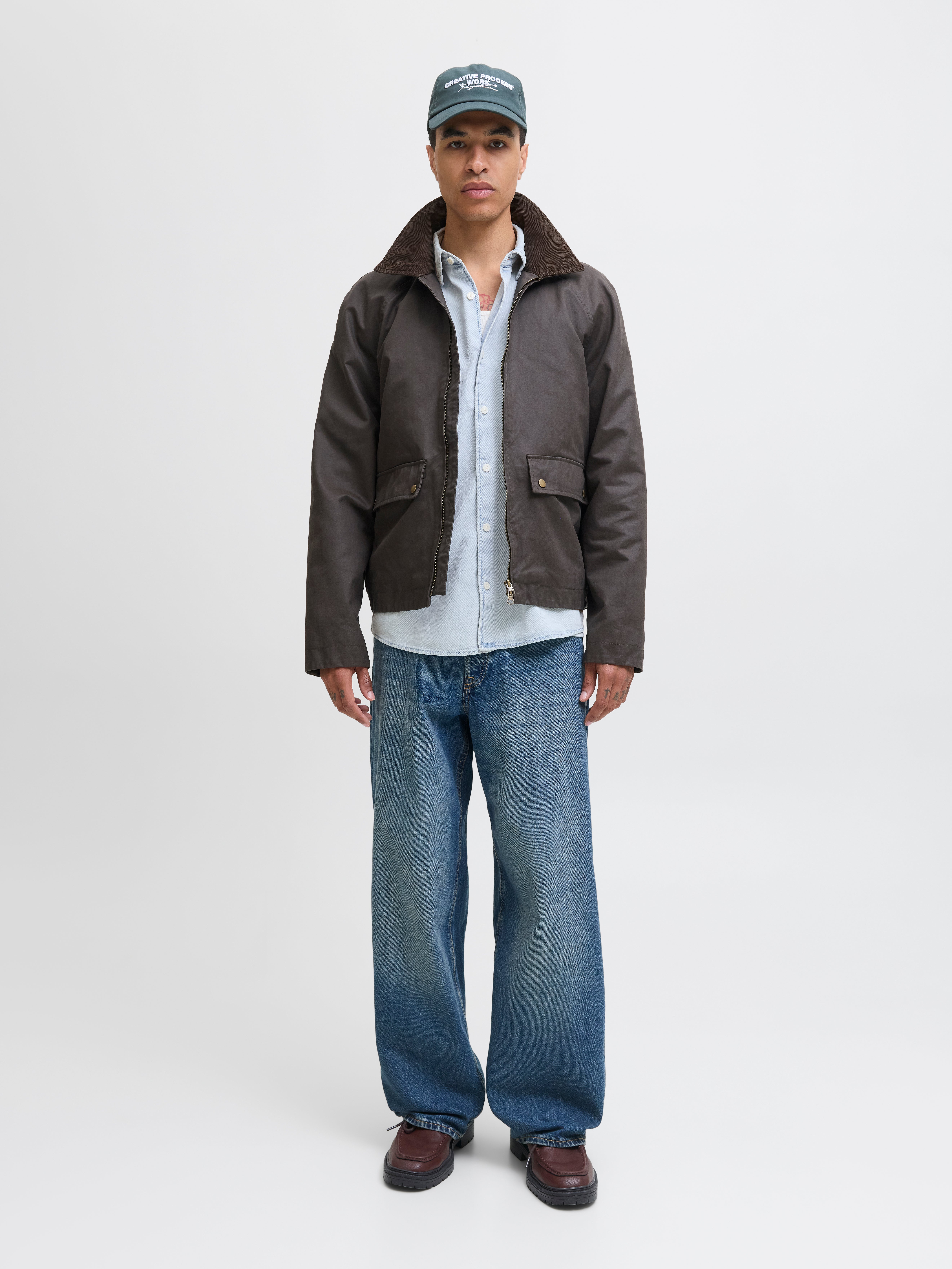 Thumbnail - Loose Fit Jeanshemd