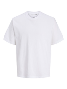 Jack & Jones 2er-pack Loungewear Set -Bright White - 12282813