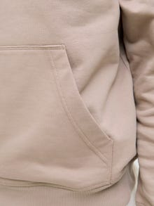 Jack & Jones Hoodie -Mocha Meringue - 12282861