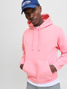 Jack & Jones Hoodie -Prism Pink - 12282861