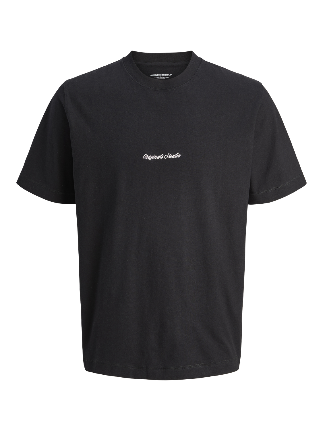 JACK & JONES T-Shirt Homme Col Rond Logo Imprimé - Coton Pur Confortable