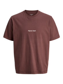Jack & Jones Tricou -Deep Mahogany - 12282892