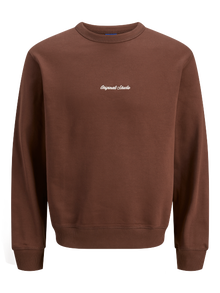 Jack & Jones Svetari -Deep Mahogany - 12282893