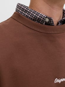 Jack & Jones Svetari -Deep Mahogany - 12282893