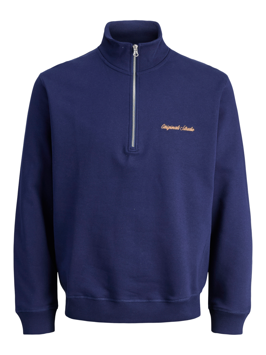 Thumbnail - Sweatshirt Mit Halbem Reißverschluss