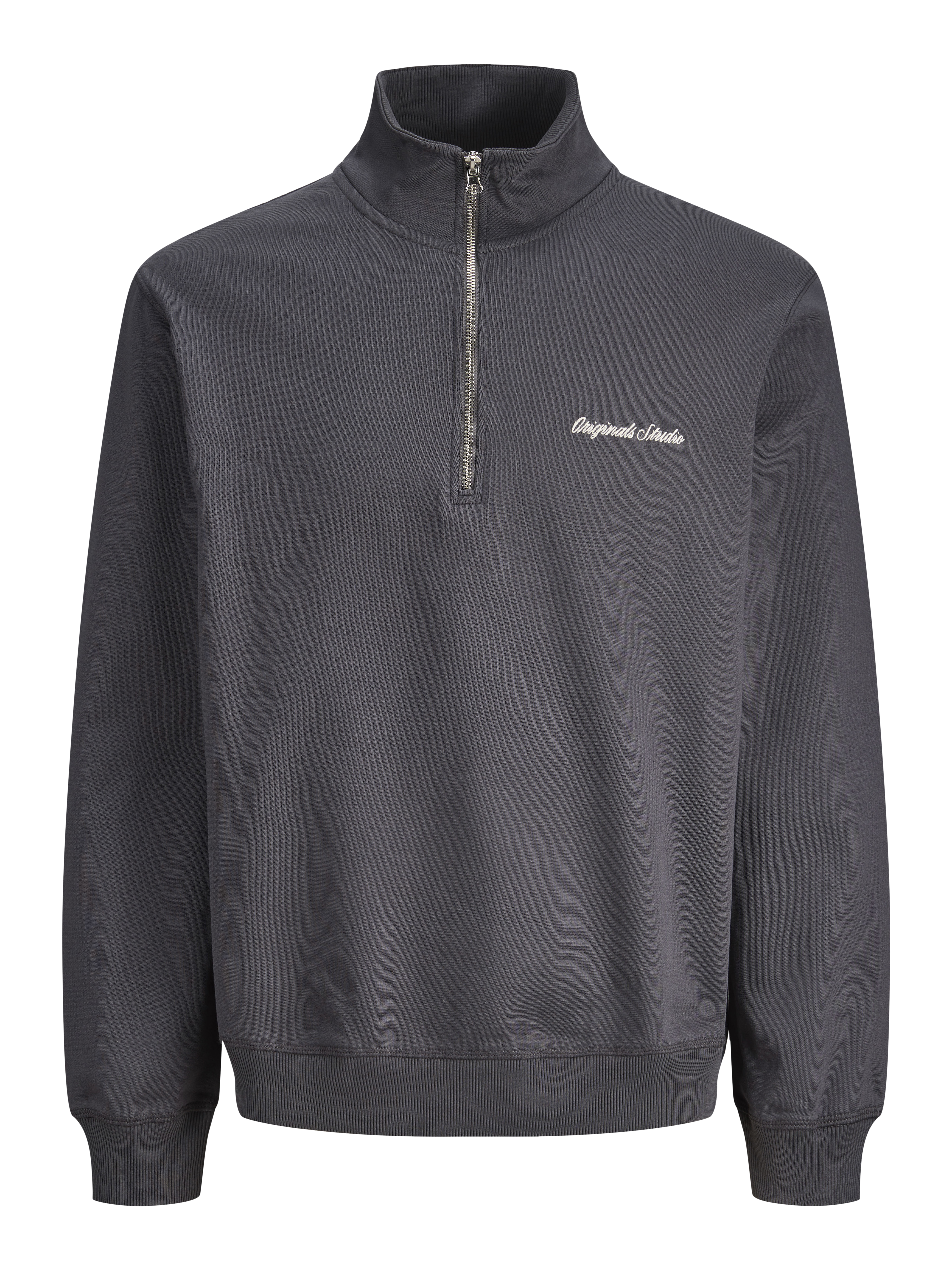 Thumbnail - Sweatshirt Mit Halbem Reißverschluss