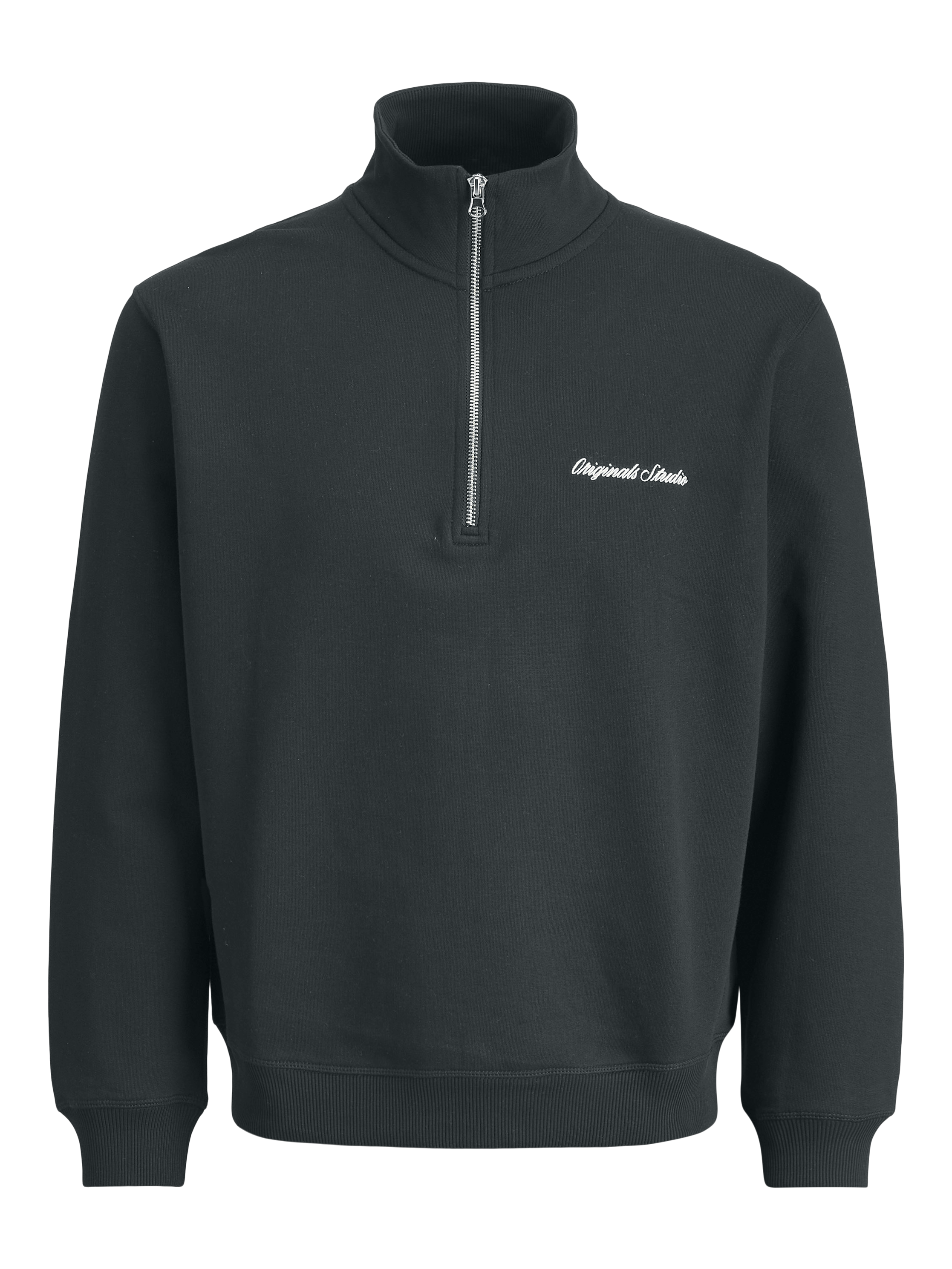 Thumbnail - Sweatshirt Mit Halbem Reißverschluss